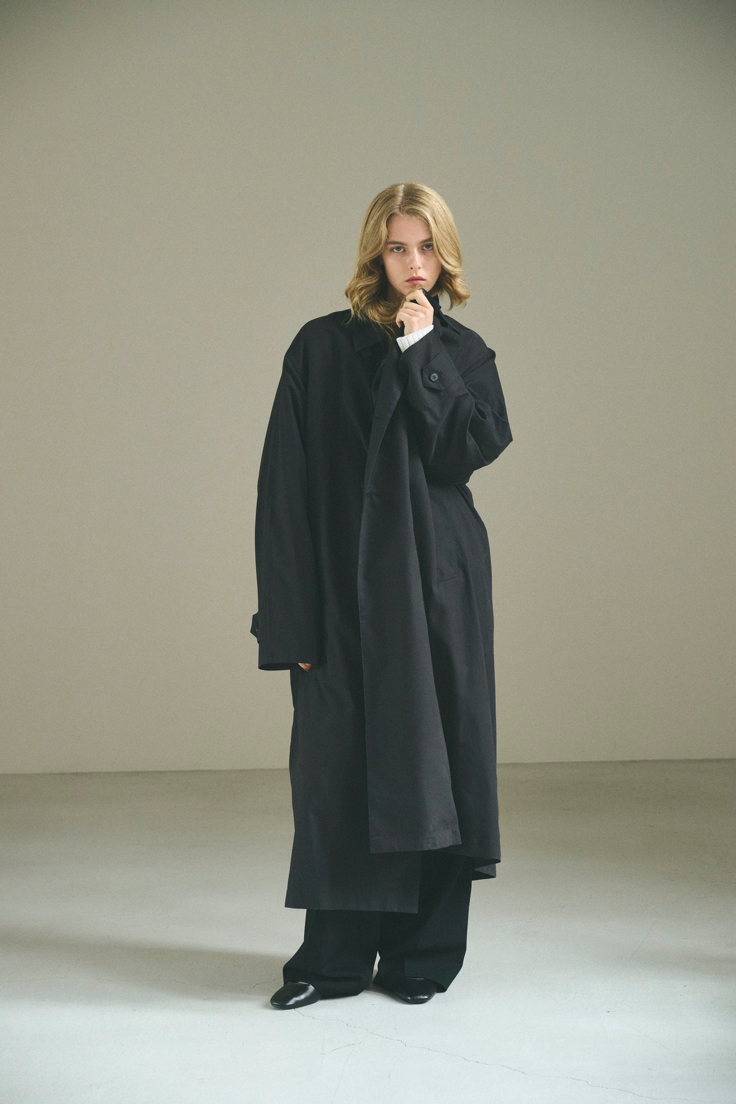 【ORDER】super soft trench coat