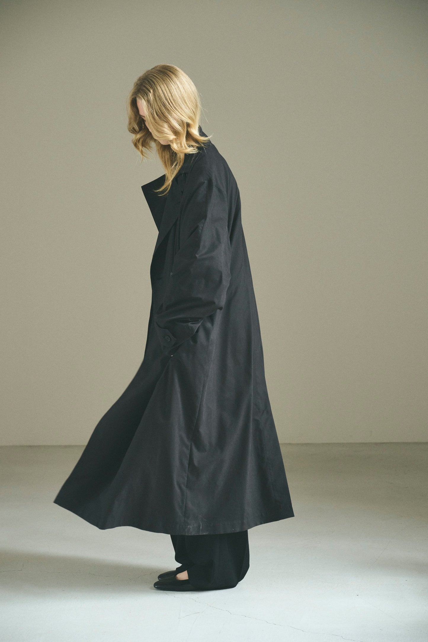 【ORDER】super soft trench coat