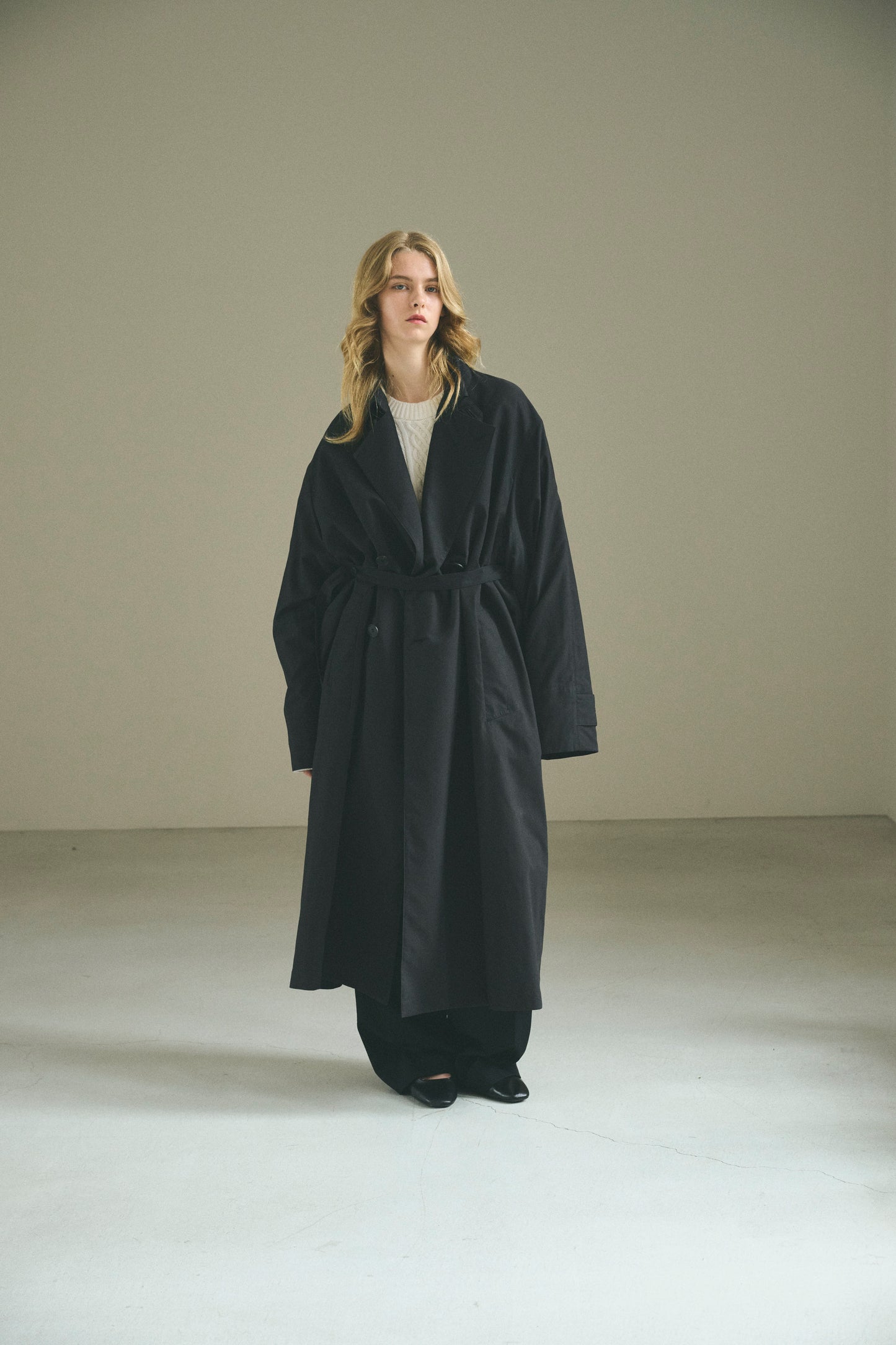 【ORDER】super soft trench coat