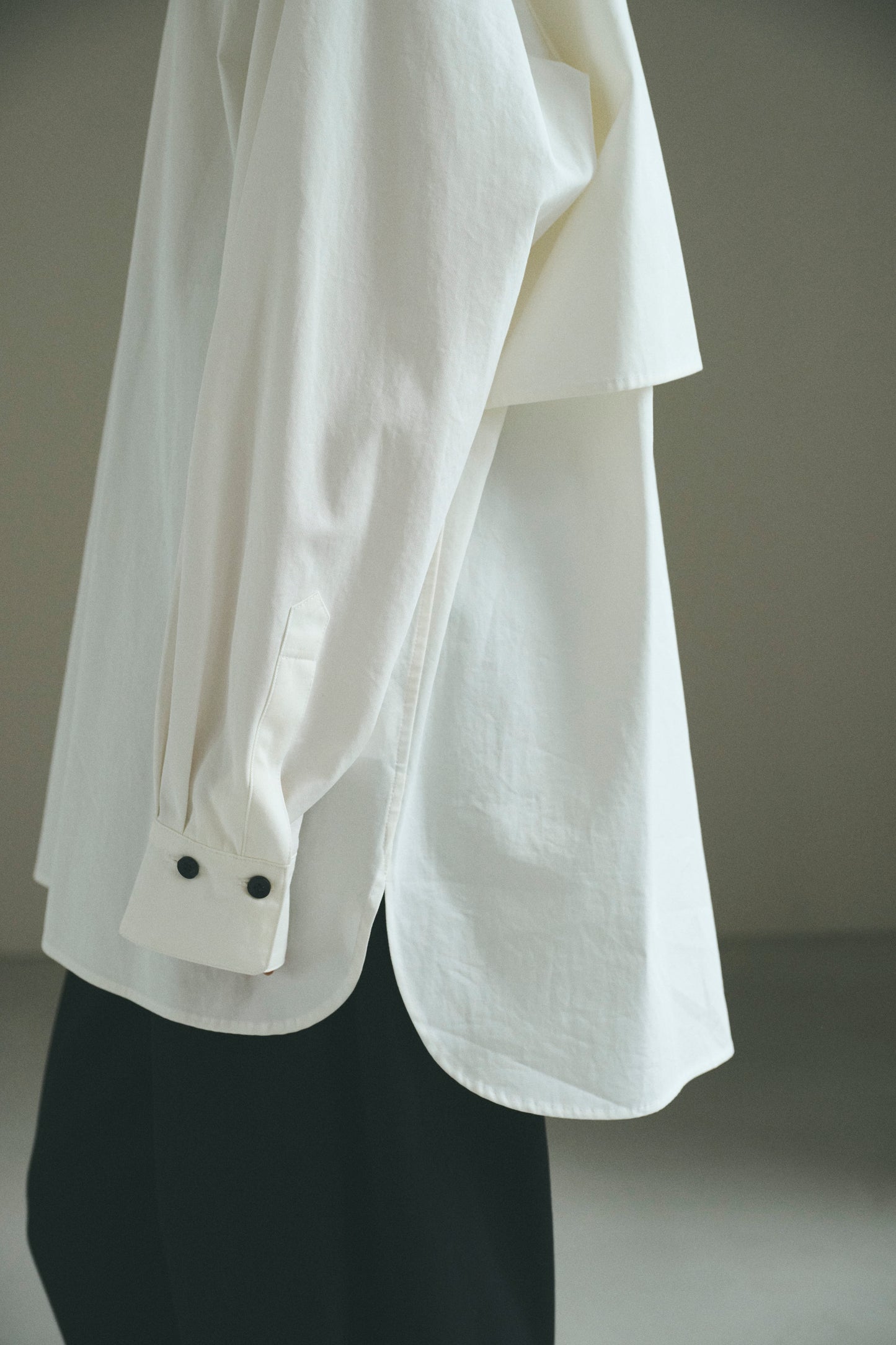 【ORDER】peach skin shirt