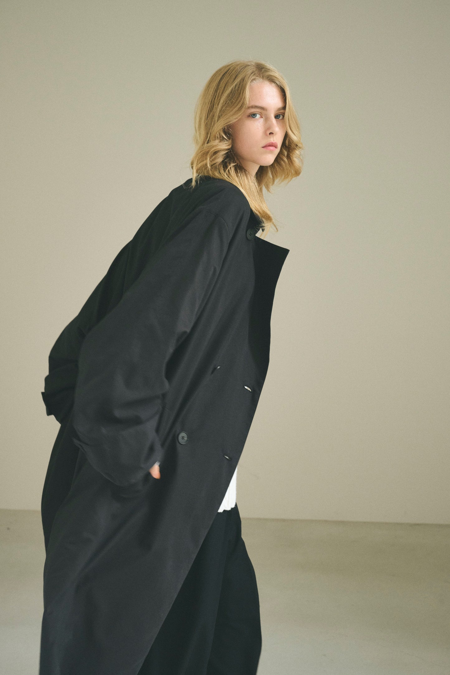 【ORDER】super soft trench coat