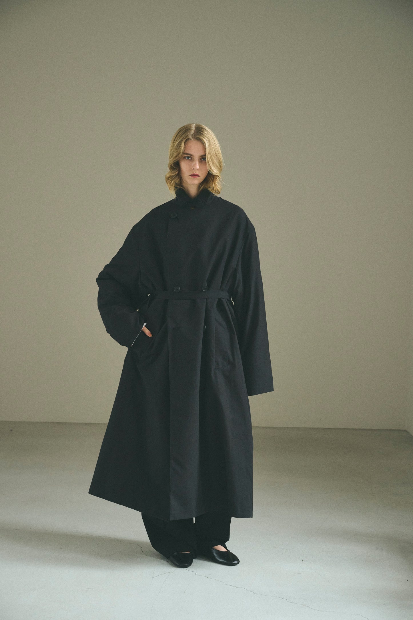 【ORDER】super soft trench coat