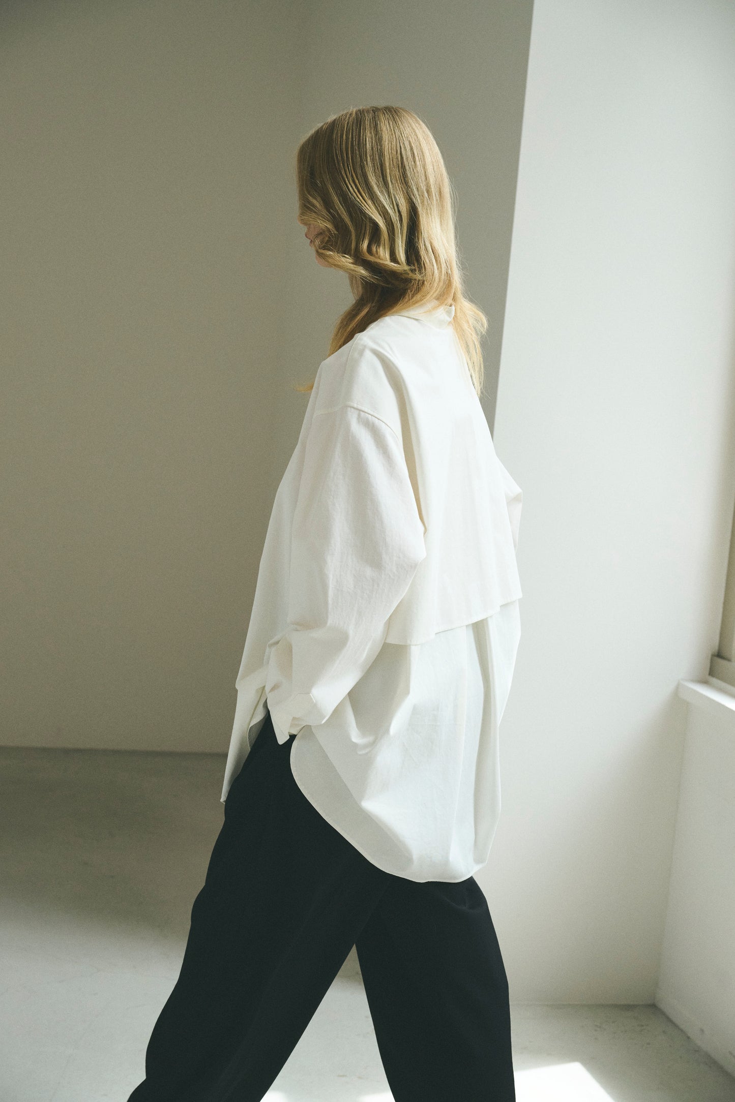 【ORDER】peach skin shirt