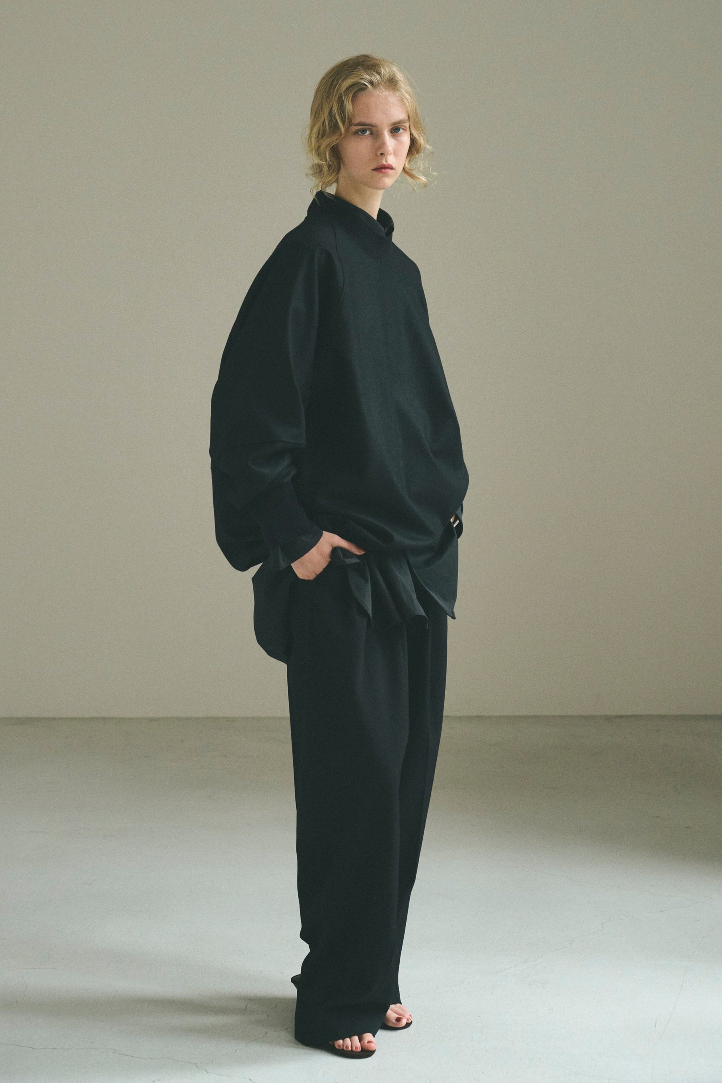 【PRE ORDER】sweat like wool pullover
