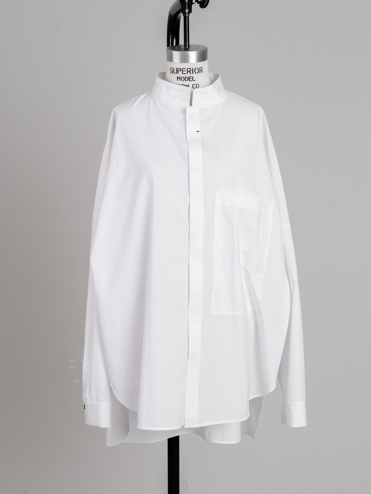 double stand collar shirt – qualia.online