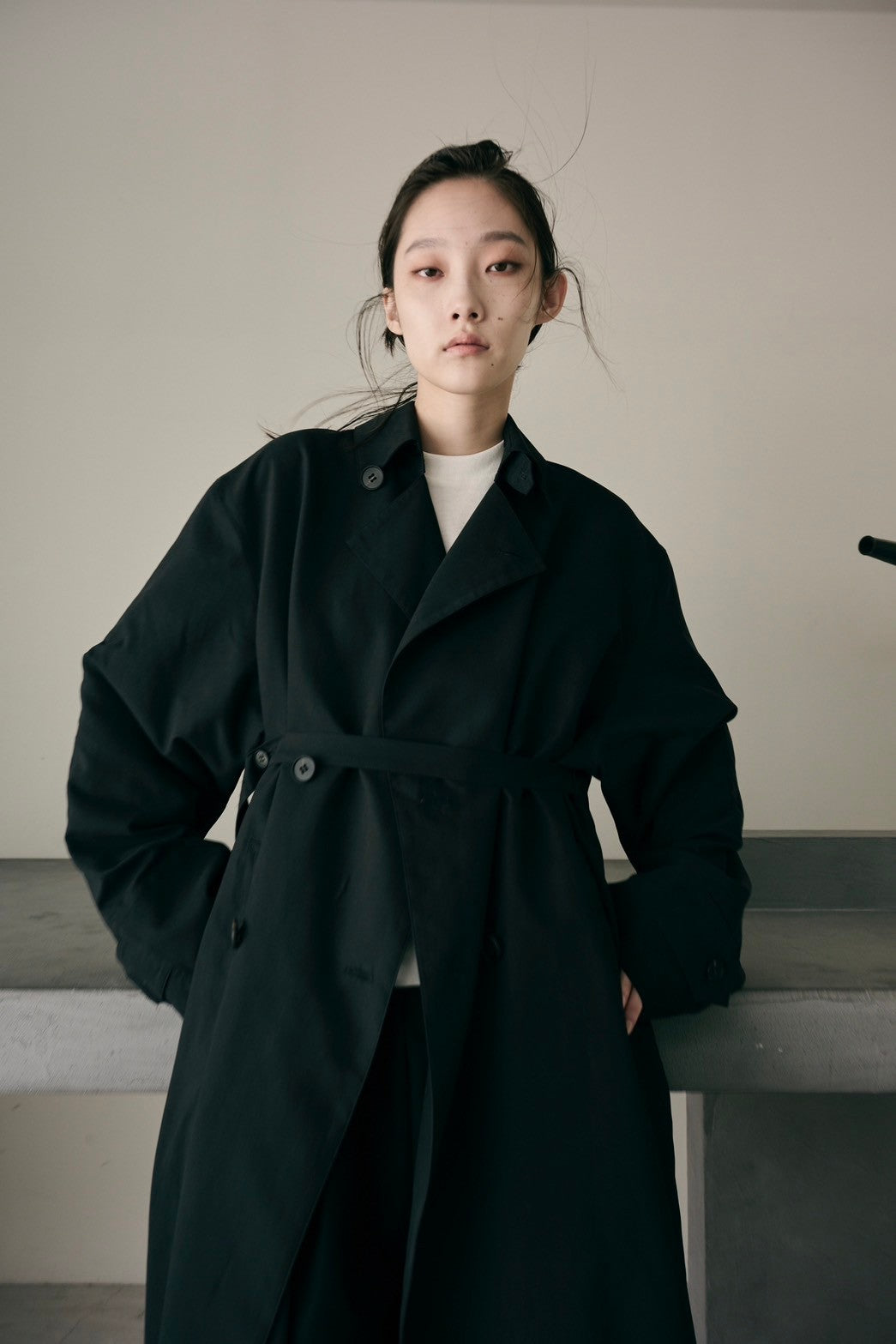 【PRE ORDER】super soft trench coat