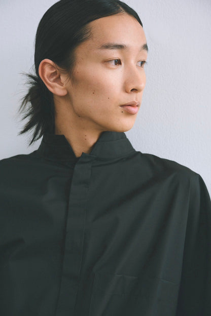 【PRE ORDER】double stand collar shirt