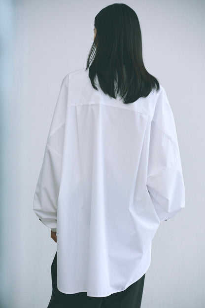 【PRE ORDER】double stand collar shirt