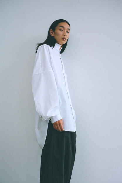 【PRE ORDER】double stand collar shirt