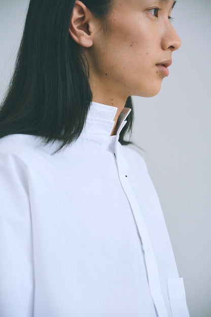 【PRE ORDER】double stand collar shirt