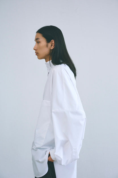 【PRE ORDER】double stand collar shirt